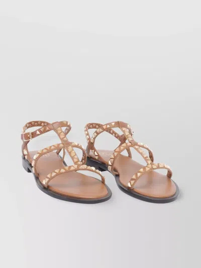 Ash Sandals Polinesia Style Studs Strappy Design