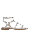 Ash Sandals Silver In Silver