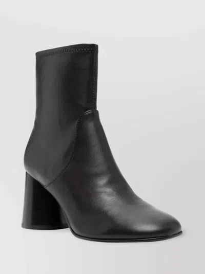 Ash Scarf Ankle Block Heel Boots