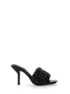 Ash Woman Sandals Black Size 10 Polyurethane In Black