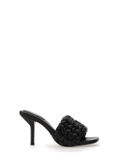 Ash Woman Sandals Black Size 10 Polyurethane