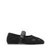 Ash Buckle-strap Bijoux Ballerinas In Multicolor