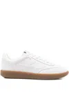 Ash Siena Leather Sneakers In White