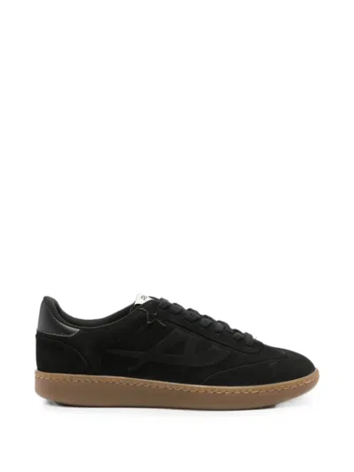 Ash Siena Logo-patch Sneakers In Black