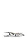 Ash Bazaar Slingback Stud Embellished Sandals
