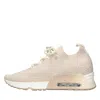Ash Lucky Star Sneaker In Beige Chiari E Naturali