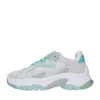 Ash Sneakers Grey In Grigio Neri E Grigi