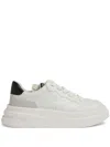Ash Low Top Sneakers Colourblock Pattern In White