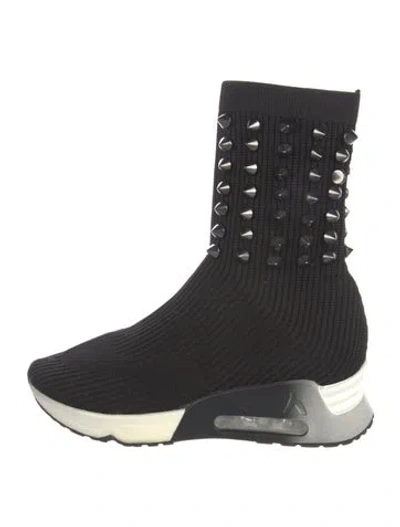 Pre-owned Ash Sock Sneakers In Black