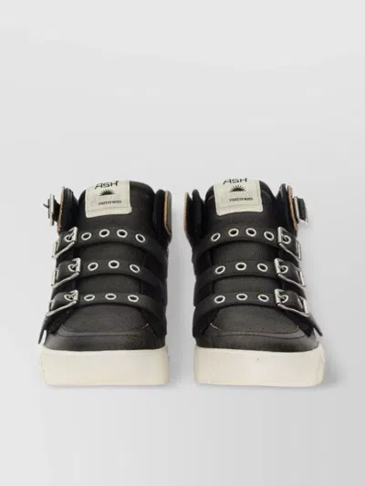 Ash Star High-top Rubber Sole Sneaker In Brown