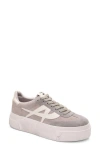 Ash Starmoon Platform Sneaker In Dark Shadow/white