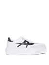 Ash Instant Leather Sneakers In White