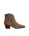 Ash Stivaletti In Pelle Scamosciata Marrone