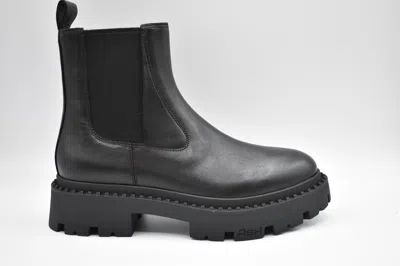 Ash Stylish Flat Mini Shoes For Women In Black