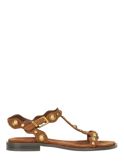 Ash Stylish Mini Sandals For Women In Brown