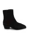 Ash Suede Ankle Boots. In Brown