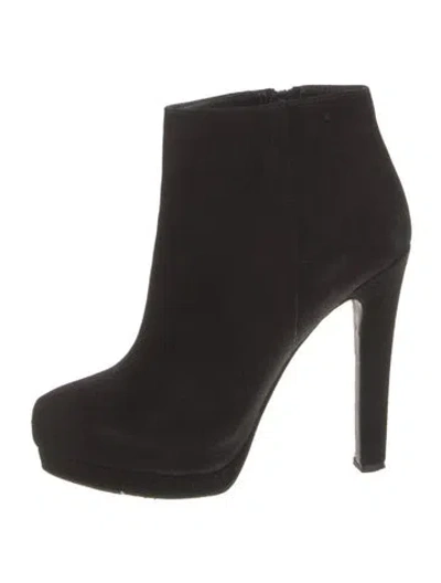 Pre-owned Ash Suede Boots In Black