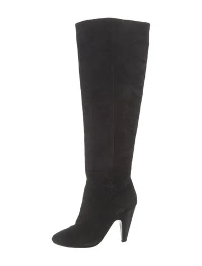 Pre-owned Ash Suede Boots In Black