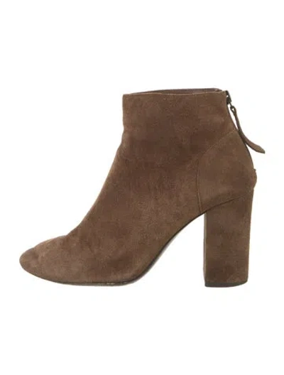 Pre-owned Ash Suede Boots In Brown