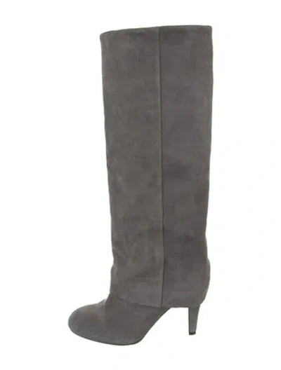 Pre-owned Ash Suede Boots In Gray