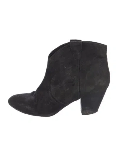 Pre-owned Ash Suede Western Boots In Multi