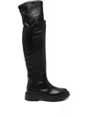 Ash Maxim Over-the-knee Boots In Black