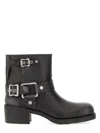 Ash Round-headed Short Boots In Black