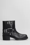 Ash Round-headed Short Boots In Nero