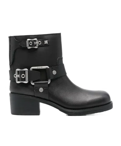 Ash Biker Texas01 Nero In Black