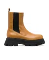 Ash Elite Studded Chunky Sole Boots In Black