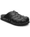 Ash Tor Leather Sandal In Black