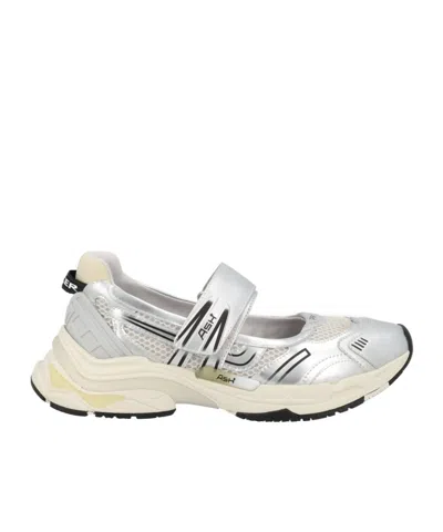 ASH TOUCH-STRAP MESH-PANEL SLIP-ONS