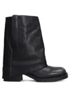 Ash Tijuana01 Black Ankle Boot In Nero