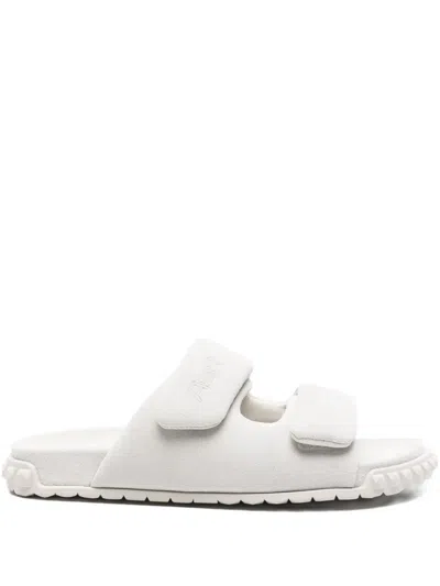 Ash Twist Slip-on Suede Slide Sandals