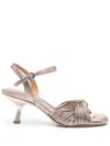 Ash Metal Light Brown Sandals