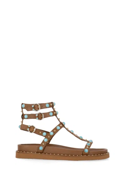 Ash Up Up Sandals In Brown