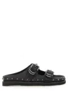 Ash Stud-detail Leather Sandals