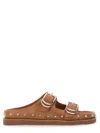 Ash Urus Sandals In Brown