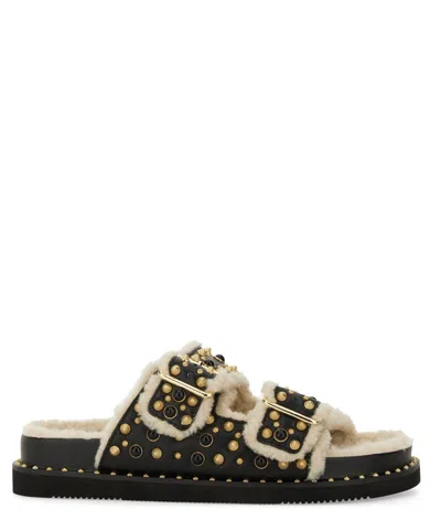 Ash Utah Bis Sandals In Black