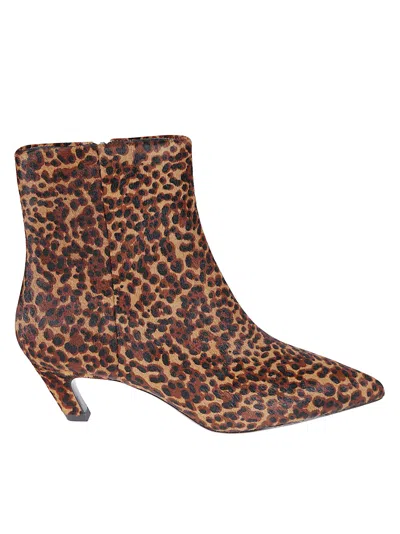 Ash Vicky Ankle Boots In Multi