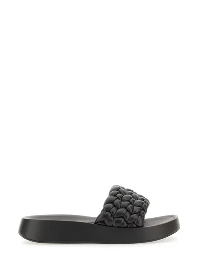 Ash Victoria Mini Sandal With Comfort Sole In Blue