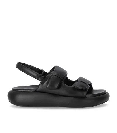 Ash Vinci Black Platform Sandal