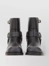Ash Western Style Ankle Boot With Block Heel