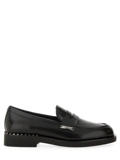 Ash Whisper" Moccasin In Black