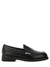 Ash Whisper Loafers In Black