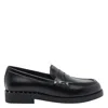 Ash Whisper Studs Black Loafer In Multi