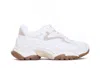 Ash Lace-up Low-cut Casual Shoes In White