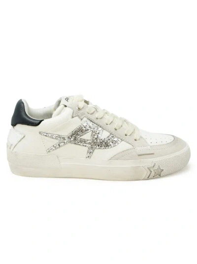 Ash White Leather S24-moonlight01 Sneakers