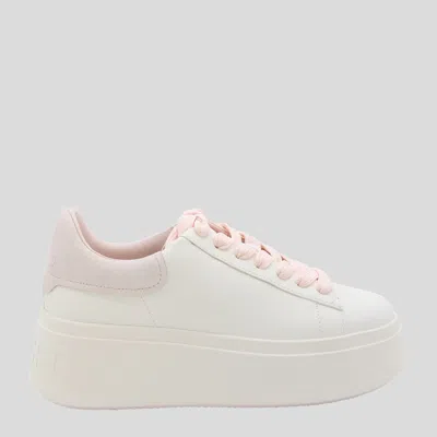Ash White Leather Sneakers