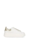 ASH WHITE SMOOTH LEATHER SNEAKERS